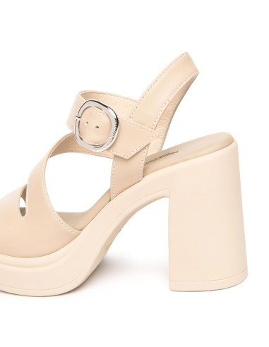 Nero Giardini sandalo in pelle con tacco alto